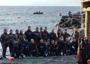 Villa de Mazo dinamiza sus costas con el Campeonato de Canarias individual de Pesca Submarina