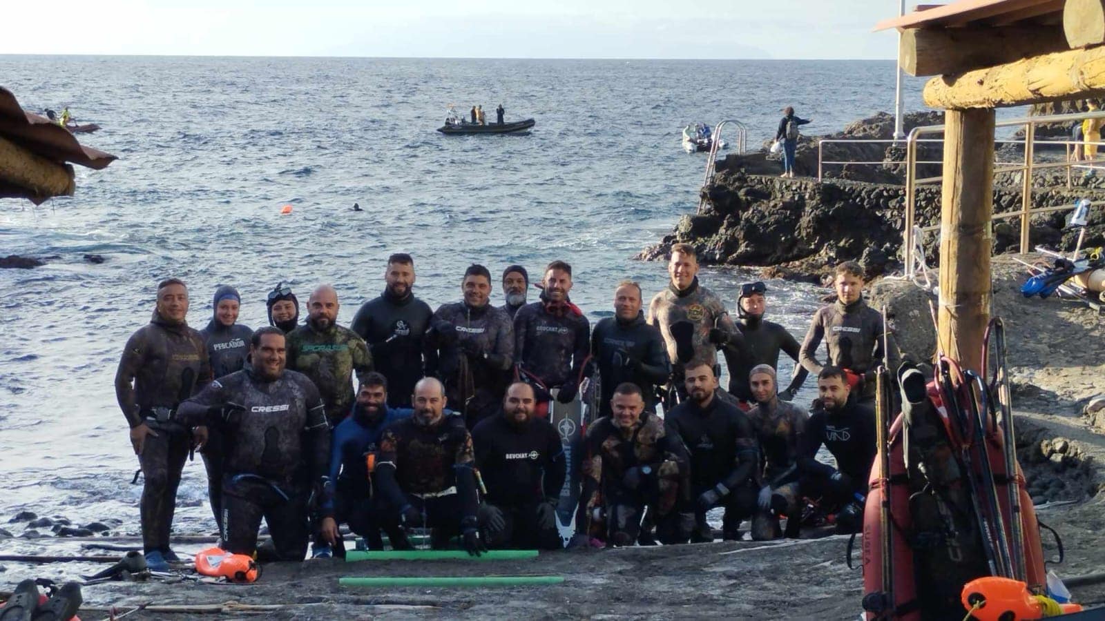 Villa de Mazo dinamiza sus costas con el Campeonato de Canarias individual de Pesca Submarina