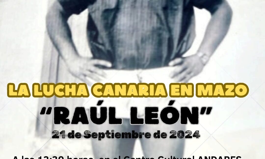 El Ayuntamiento de Villa de Mazo rinde homenaje a Raúl León, leyenda de la lucha canaria