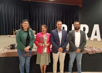 El Ayuntamiento de Villa de Mazo homenajea a Andrea Avelina García Cruz en el Acto Insular de Reconocimiento a la Mujer Rural