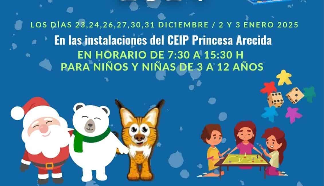 Villa de Mazo organiza el Campus de Navidad 2024 para los más pequeños