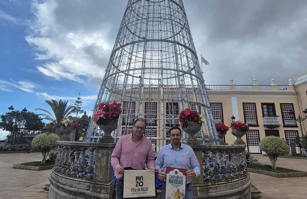 Villa de Mazo lanza la Campaña Comercial de Navidad 2024-2025 para dinamizar el comercio local