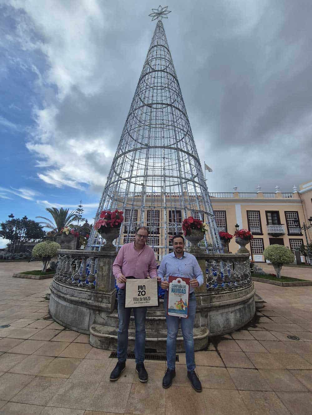 Villa de Mazo lanza la Campaña Comercial de Navidad 2024-2025 para dinamizar el comercio local