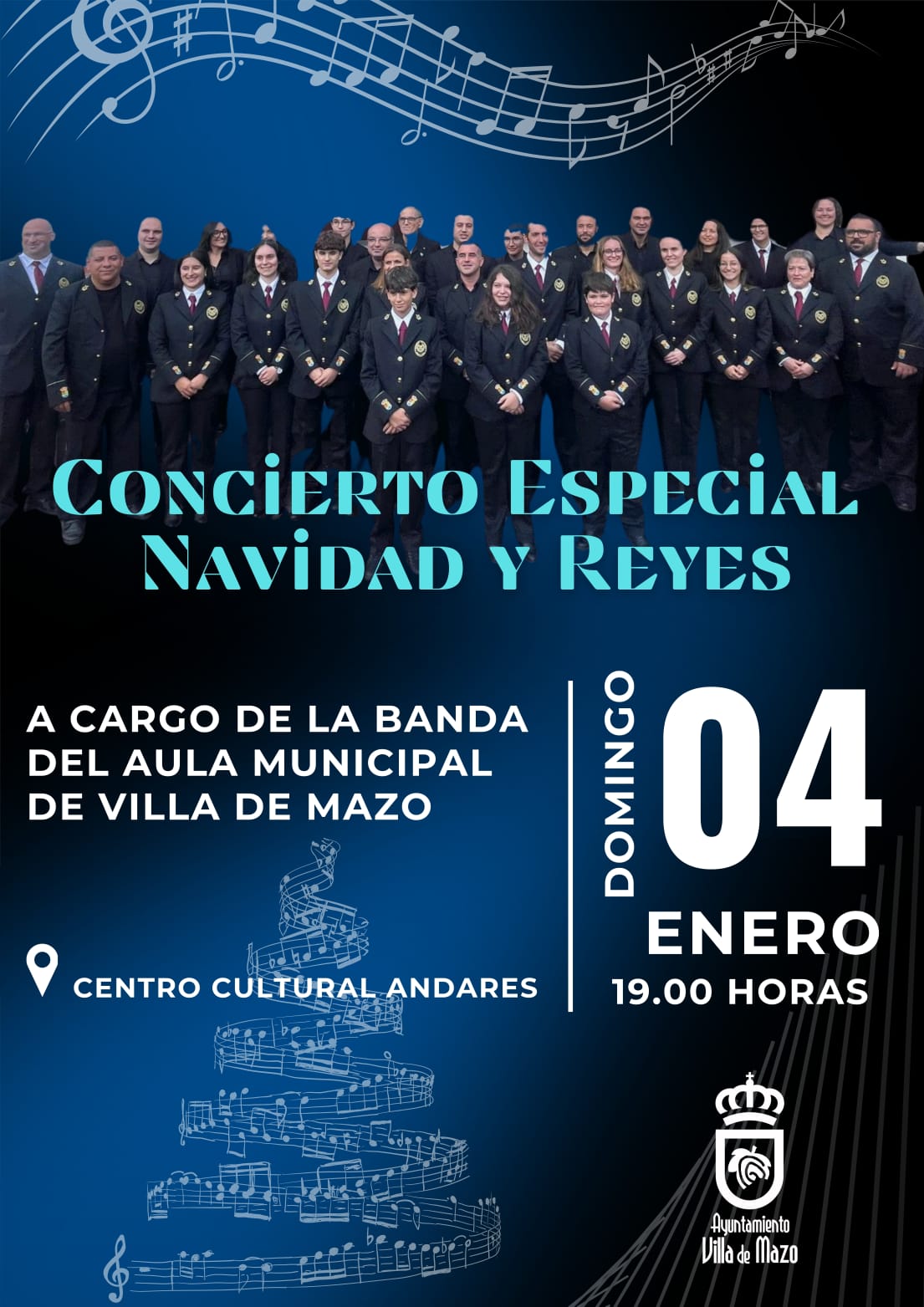 El municipio pone el broche final a estas fiestas con una programación que combina cultura y tradición El Ayuntamiento de Villa de Mazo despide su programación navideña con dos citas pensadas para toda la familia. Se trata del Concierto Especial Navidad y Reyes el domingo 4 de enero y la tradicional celebración del Auto de Reyes Magos al día siguiente. El alcalde de Villa de Mazo, Idafe Hernández, destaca que con estos dos actos se cierra una programación pensada para todos los públicos. "Son momentos muy esperados por la ciudadanía del municipio y reflejan el compromiso del Ayuntamiento con la vida cultural de Mazo", señala Hernández. El Concierto Especial de Navidad y Reyes, que tendrá lugar el domingo 4 de enero a las 19:00 horas en el centro cultural Andares, contará con un repertorio diseñado para estas fiestas y estará a cargo de la banda del aula municipal de Villa de Mazo. La concejala de Cultura, Mariela Ramos, explica que "el Concierto Especial de Navidad es una oportunidad para disfrutar del talento local". Asimismo, subraya que "esta actuación sirve como antesala a una de las jornadas más ilusionantes del año para los más pequeños del municipio". La programación continuará el lunes 5 de enero con una jornada cargada de ilusión en la que los Reyes de Oriente visitarán Villa de Mazo. La llegada está prevista a las 16:00 horas en el aeropuerto de La Palma, con paradas posteriores en la plaza de la parroquia Santo Domingo de Guzmán y, más tarde, en la residencia de mayores. A las 18:30 horas tendrá lugar la entrega de llaves y el Auto de Reyes en la plaza Pedro Pérez Díaz. Posteriormente, sus majestades se trasladarán hasta la parroquia de San Blas, donde se celebrará el auto sacramental de Reyes, la ofrenda del baile de los pastorcitos y la actuación de la Rondalla de los Divinos, finalizando con la entrega de cartas a los Reyes Magos. Con estos actos, el Ayuntamiento de Villa de Mazo pone fin a su programa de Navidad, reafirmando su apuesta por la cultura, la música y las tradiciones populares del municipio.