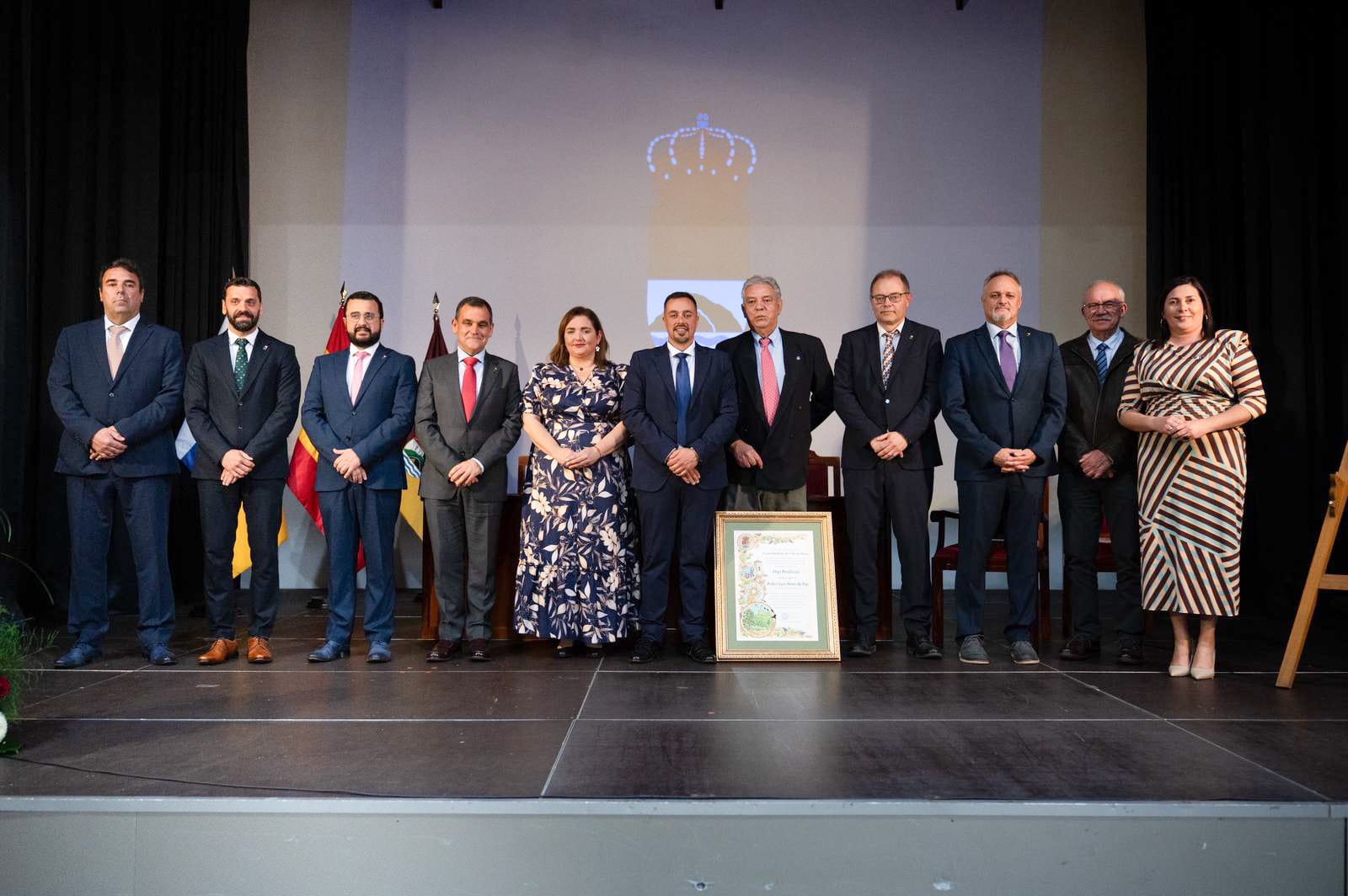 Pedro Luis Pérez de Paz hijo predilecto