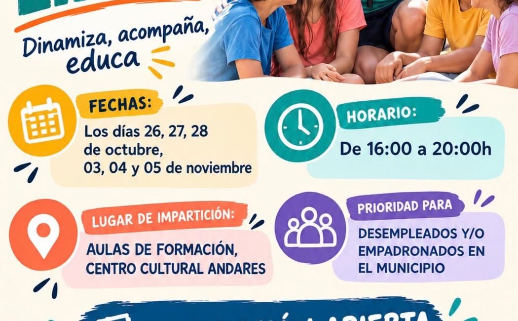 curso de formación de monitor de ocio y tiempo libre