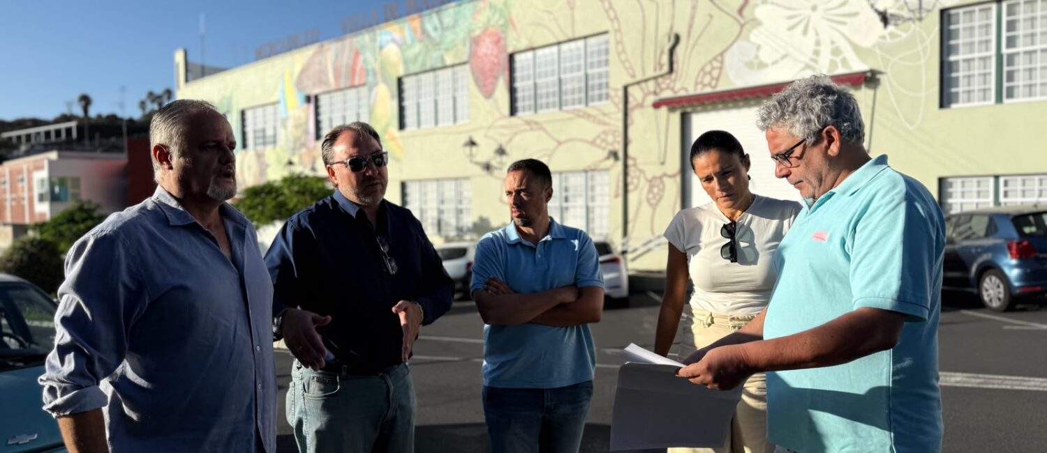 El Cabildo de La Palma inicia las obras de un nuevo punto de recarga para vehículos eléctricos en Villa de Mazo