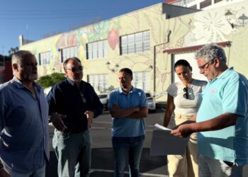 El Cabildo de La Palma inicia las obras de un nuevo punto de recarga para vehículos eléctricos en Villa de Mazo