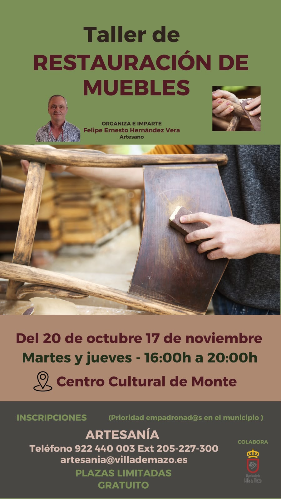 taller restauración de muebles
